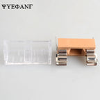 5PCS 5*20mm Glass Fuse Holder Transparent Holder with Transparent Cover Fuse Blocks 5x20mm Insurance Header 250V