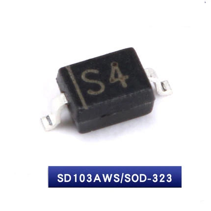 (100pcs) 1N5819WS SOD-323 0805 SMD Schottky Diode 1N5819 (Marking S4) SD103AWS