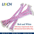 5PCS JST XH2.54 XH 2.54mm Single/Double Head Wire Cable Connector 2P/3/4/5/6/7/8/9/10P12 Pin Pitch Red Blue Male Female Plug