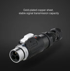 Cnlinko LP24 3 4Pin M24 Aviation Waterproof Power Connector Plug Socket for Radio Audio Visual Video Medical LED UAV Industry