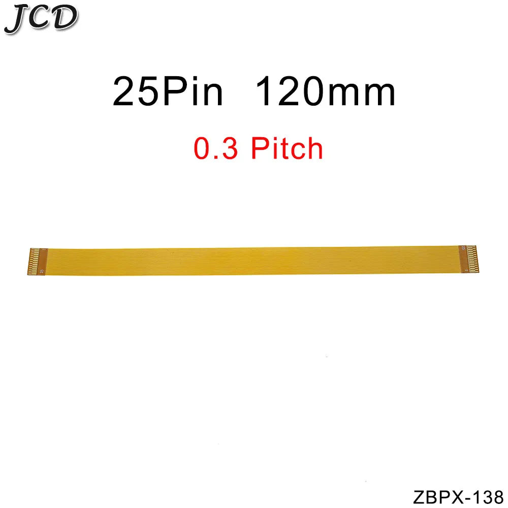 JCD 0.3 mm Pitch 13 21 23 25 27 21 33 39 45 51 Pin FFC FPC Flexible Flat Cable Forward Direction  FPC Connector cable