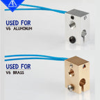 Mellow High Temperature ATC Semitec 104GT-2 104NT-4-R025H42G Thermistor Cartridge 104 for V6 Volcano Heater Block