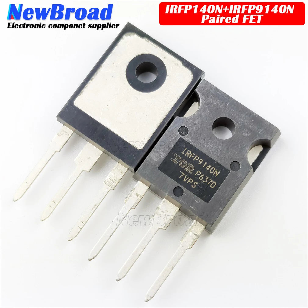 1PCS Paired FET IRFP140 IRFP140N IRFP140NPBF 33A IRFP9140 IRFP9140N IRFP9140NPBF 23A MOS Field Pipe P-Channel 100V TO-247