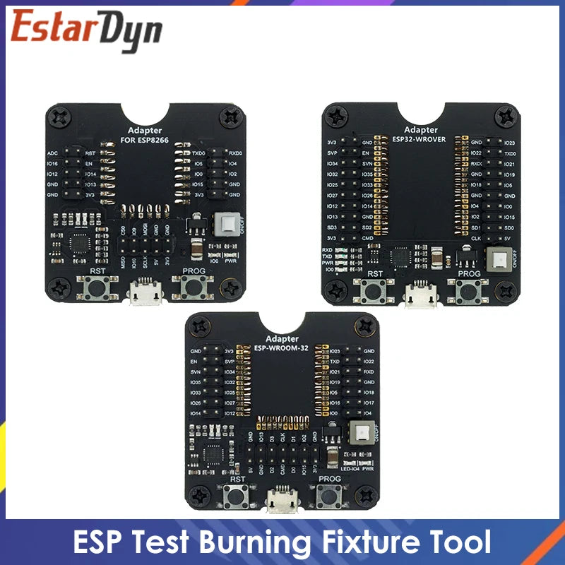 ESP8266 ESP-32 ESP32 Development Board Test Burning Fixture Tool Downloader for ESP-12F ESP-07S ESP-12S