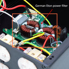 High-End hifi Audio Noise Filter,Power Filter, Power Purifier with EU Schuko socket US power socket Audio power filter purifier