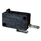 KW3A-25 Microswitches SPDT No Lever 2 Pin Standard Plunger Micro Switch for Oven Microwave,2-Pack