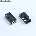 PJ Series 3.5mm Stereo Female Socket with Screw Audio Headphone Jack 3P Vertical Double Channel Connector 393 358 313 306（1-20）