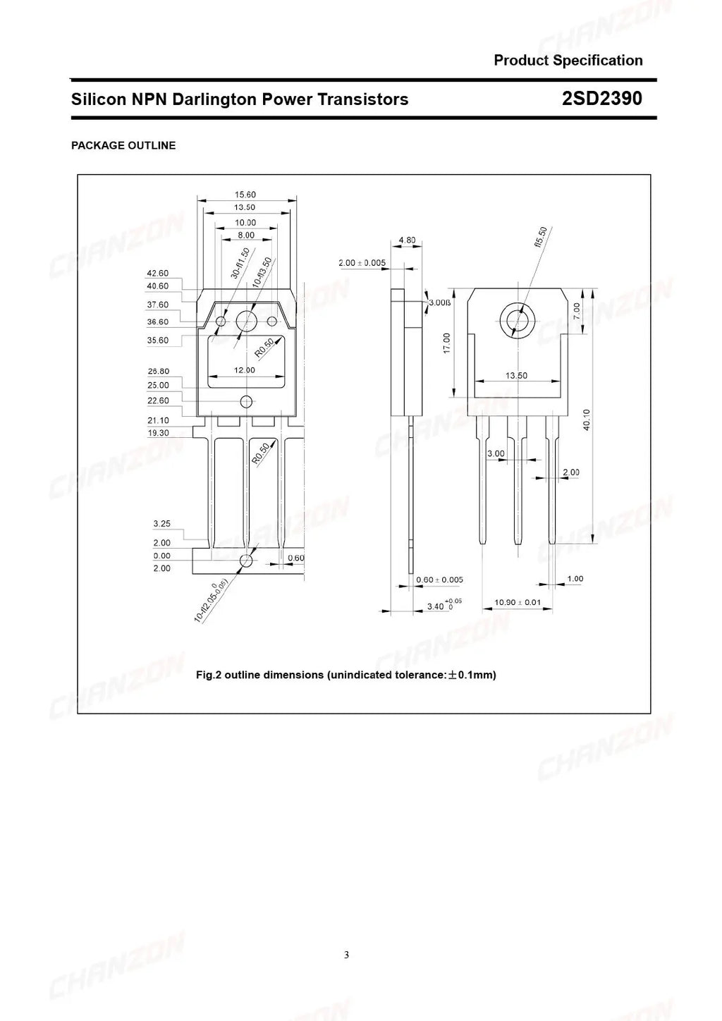 4pcs (2PCS 2SB1560 + 2PCS 2SD2390) TO-3P NPN PNP Transistor Kit Bipolar Junction BJT Triode Tube Fets DIY Integrated Circuits