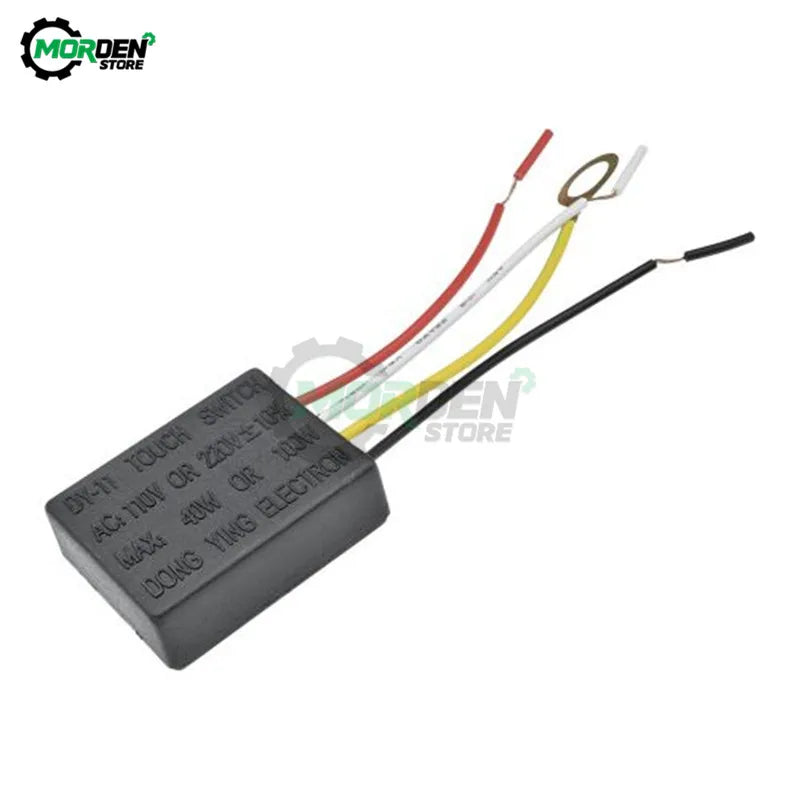 AC 220V 50HZ 1 Way/3 Way 4 Wrie Touch Control Sensor Switch Touch Lamp Desk Light Parts Switch Repair For Light Bulbs