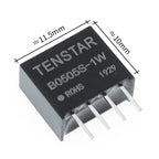 B0505S-1W 5V to 5V converter DC DC power module converter 1000VDC Isolation