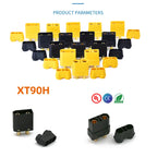 10pcs/lot Amass XT90 Battery Connector Set 4.5mm Male Female Gold Plated Banana Plug For RC Model Battery (5 Pair)