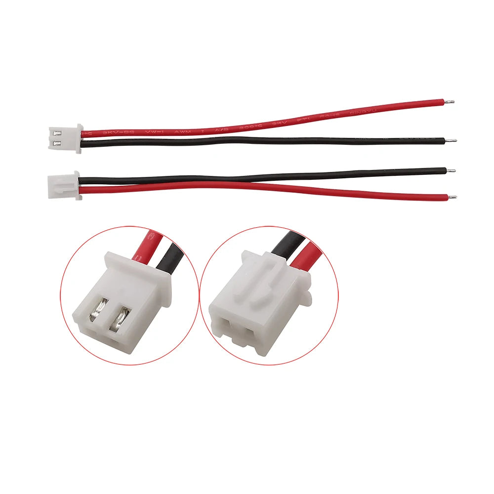 5Pcs JST XH 1s 2s 3s 4s 5s 6s 7s LiPo Battery Balance Charger Plug Cable Connector 150mm 22AWG Balancer Silicone Wire