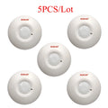 12V Wired PIR Motion Sensor Ceiling Detector 360 Degree Infrared Movement Detection N.O N.C Signal Output Link Wire Alarm System