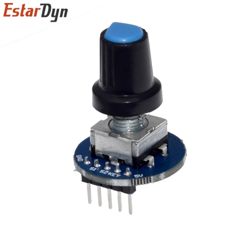 Rotary Encoder Module for Brick Sensor Development Round Audio Rotating Potentiometer Knob Cap EC11