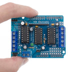 Motor-driven expansion board L293D motor control shield  Duemilanove, Mega 2560 and UNO