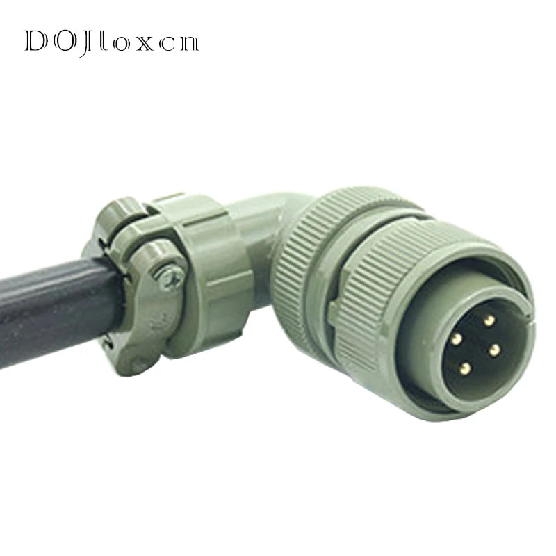 1 Set 4 Pin MS5015 Military Standard Aviation Electricity Plug MS3108A-18-10S/P MS3102A Straight Elbow Male Female Connector