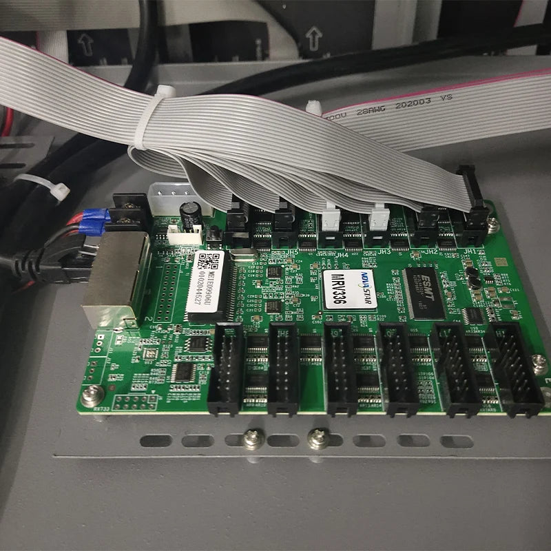Flat Ribbon Data Cables 16pin for LED Display Receiving Card Connection Pure Copper Signal 20cm 40cm 60cm 80cm 100cm Length