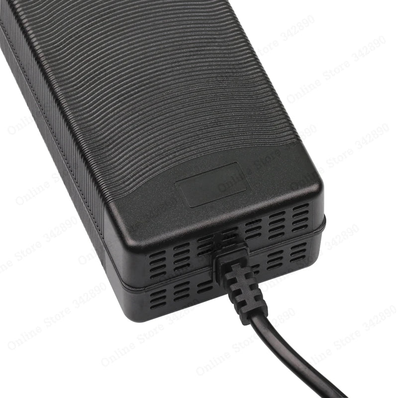 54.6V 3A Electric Bike Lithium Battery Charger for 48V Lithium Battery Pack 3 Pin GX16 Connector