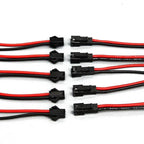 2.54mm SM 2-Pin 2P Connector Plug Male / Female Head Wires Cables DC Wire Connector Micro Male Female  Plug Connectors