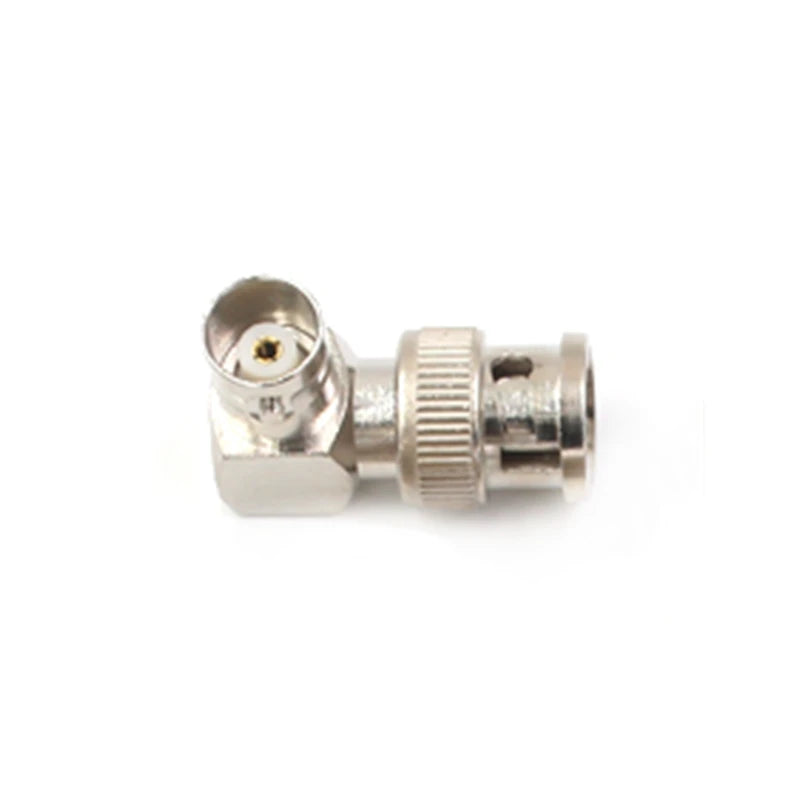 RF Coaxial Cable Adapter L-shaped BNC Male to Female 90 Degree Right Angle Connector 4.