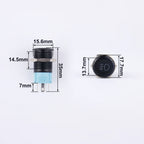 1PC Fog lamp LED Momentary Fixation locking waterproof 16mm 19mm Metal Push Button Switch 3V 5V 12V 24V 220V symbol customized