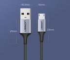 UGREEN Micro USB Cable Fast Quick Charger Cable USB to Micro USB 2.0 Android Charging Cord for Samsung Galaxy S7 S6 Note Wire
