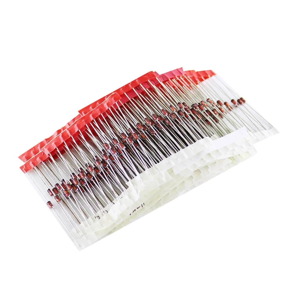 300pcs 30Values*10pcs 1W Zener Diode Assorted Kit 3V 3.3V 3.6V 5.1V 5.6V 10V 12V 13V 15V 20V 24V 30 47V Diode kit Assortment Set