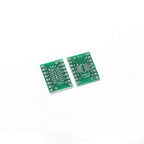 10-100PCS Javino PCB Board Kit SMD Turn To DIP Adapter Converter Plate SOP MSOP SSOP TSSOP SOT23 8 10 14 16 20 28 SMT To DIP