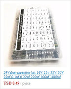 50pcs/lot 3296W Series 500R 1K 2K 5K 10K 20K 50K 100K 200K 1M Multi-turn Potentiometer 10K Variable Resistors with Box Set
