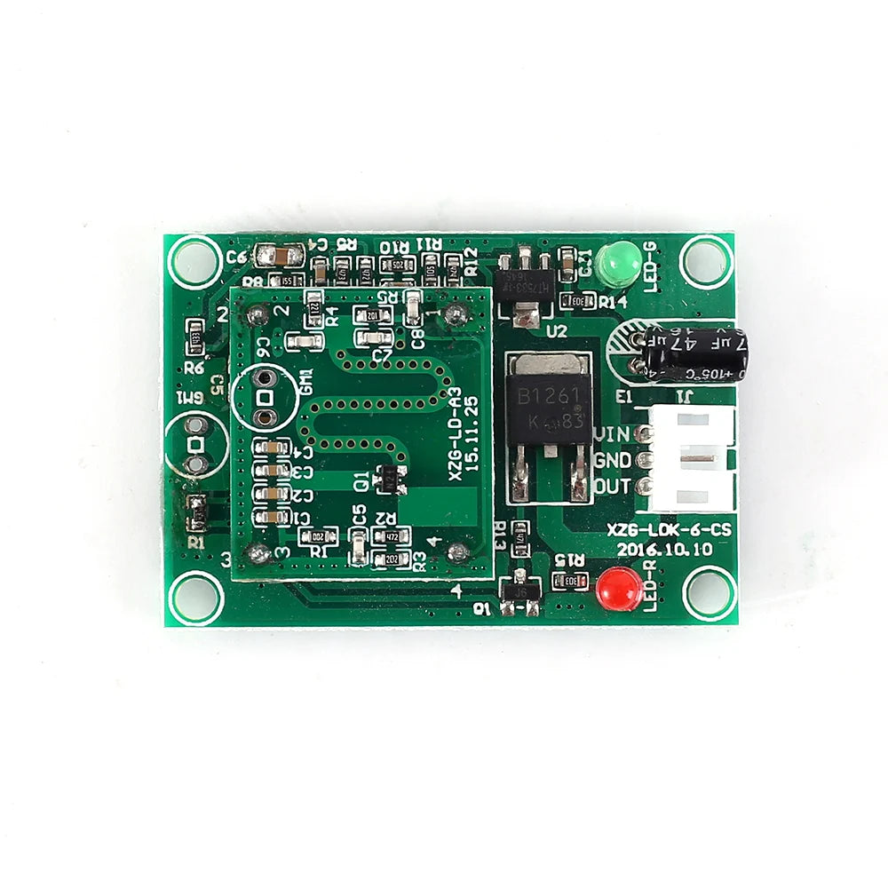 Microwave Radar Sensor Module 5.8GHz DC 3.3V 5V 9V 12V 20W Voltage Output Switch Controller Human Body Induction Sensor
