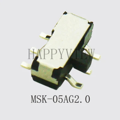 20PCS Mini Slide Switch On-OFF Micro Toggle Switch 1P2T H=1.5/2/4MM Miniature Horizontal Slide Switch SMD/DIP