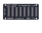 7 Seven Decade 1R - 9999999R Programmable Adjustable SMD Resistor Slide Resistor Board Step Accuracy 1R 1% 1/2 Watt Module 200V