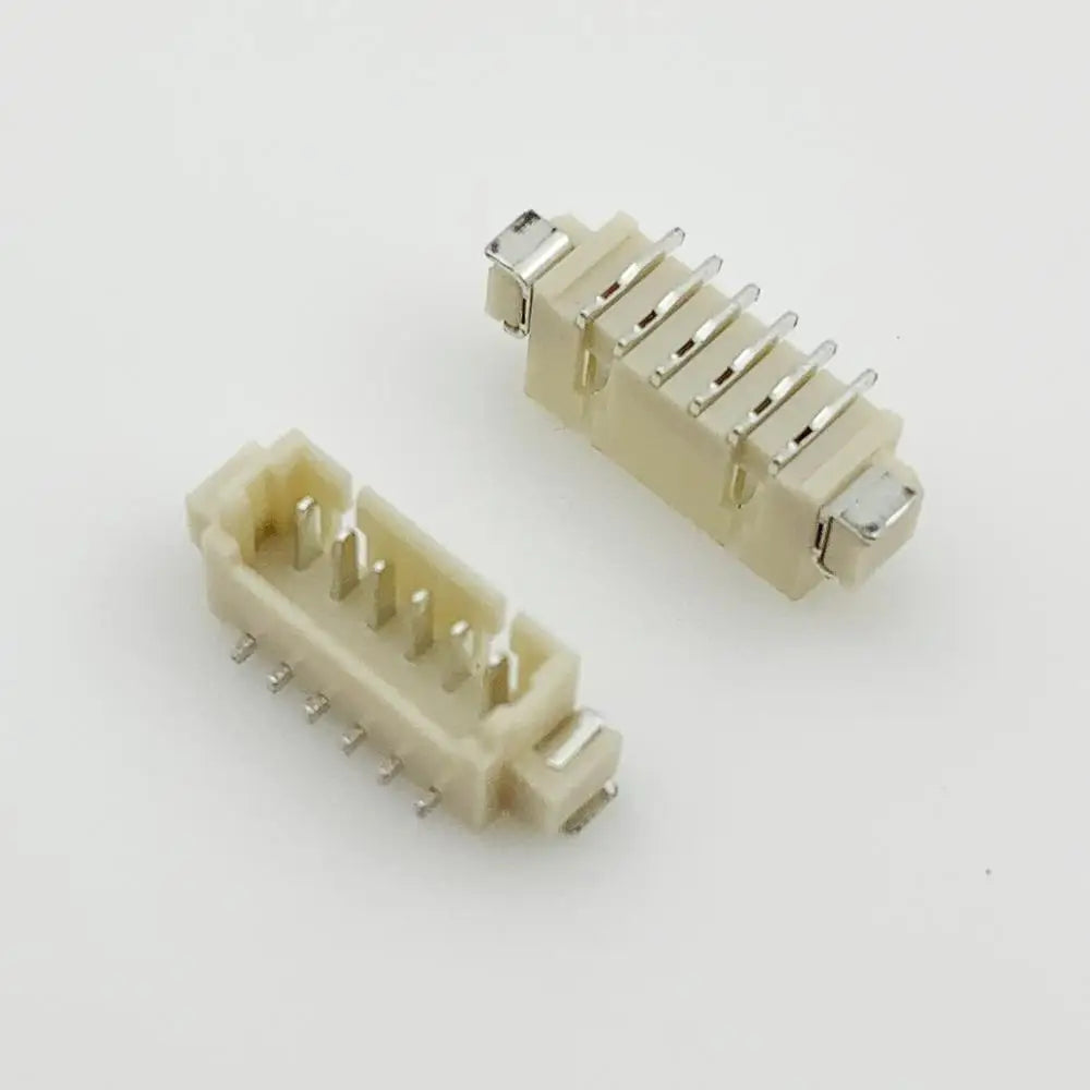 100Pcs 1.25 SMT WHITE STRIP CONNECTOR 1.25mm HOUSING WAFER TERMINAL HX12500-Y -PT HX12501-A HX12501-AB HX12501-AWB  MOLEX 51021
