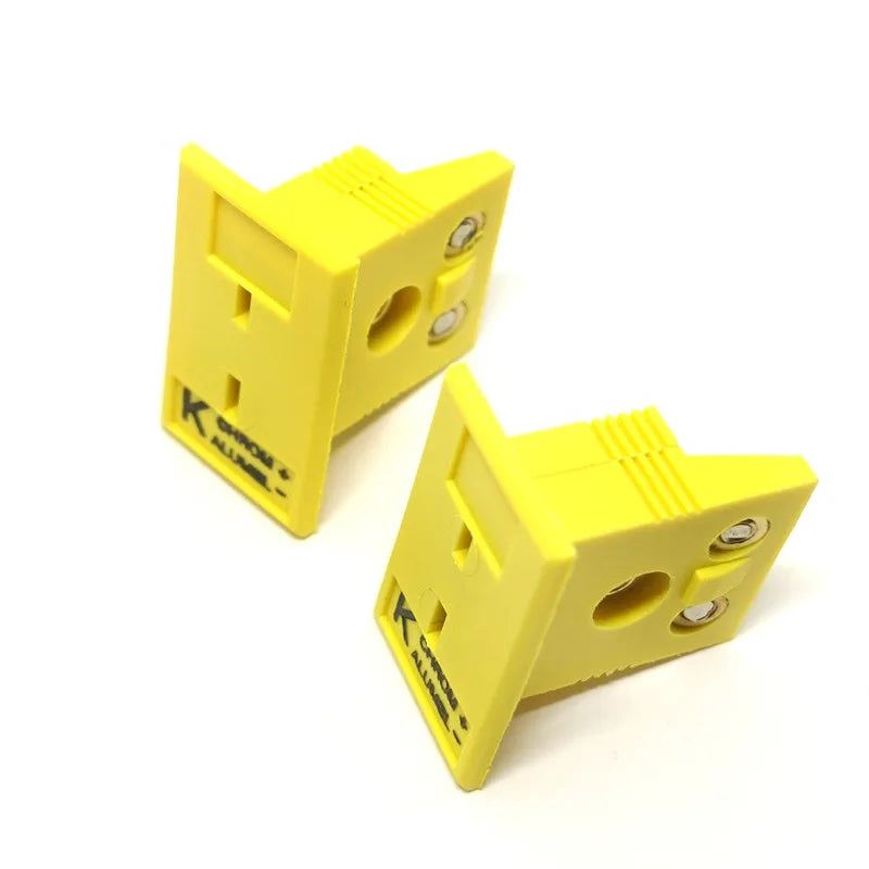 K Type Mini Female Panel Mount Thermocouple Connector