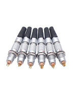 1Set 0B Connector 2 3 4 5 6 7 9 Pin FGG Plug For Sound Device Metal Circular  Plug Cable Connector EGG Socket