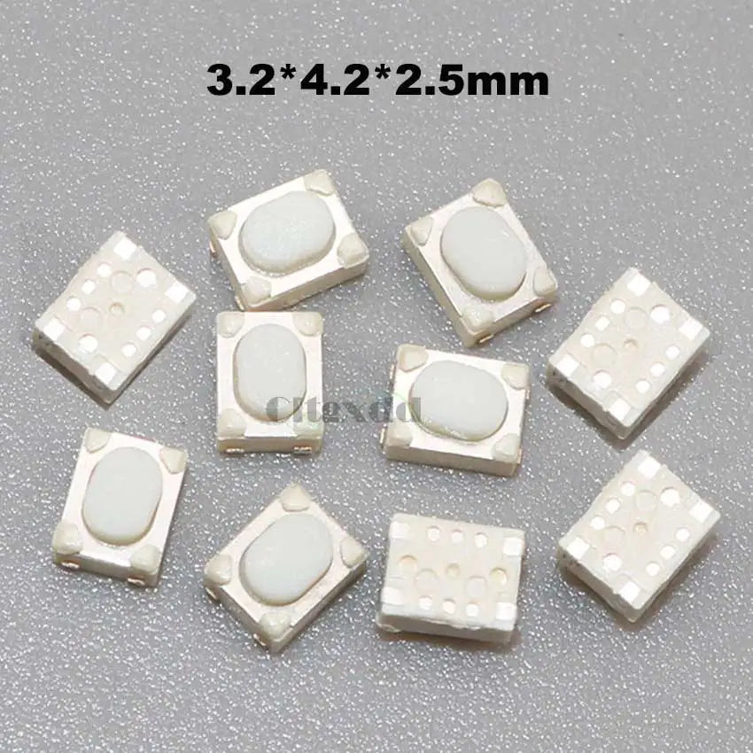Cltgxdd 10PCS Car Remote Control Touch Switches Push Button Tact Switches for Hyundai, Nissan, Honda, VW, Toyota, Kia, Peugeot