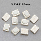 Cltgxdd 10PCS Car Remote Control Touch Switches Push Button Tact Switches for Hyundai, Nissan, Honda, VW, Toyota, Kia, Peugeot