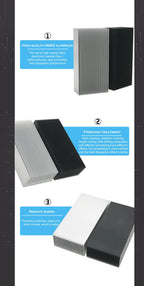 Electronic Radiator Aluminum Dense Teeth Heatsink Extruded Heat Sink Computer Water Cooling System 100/120/150/200/300x69x36MM