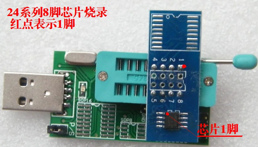 New ch341a bios usb programmer sop8 test clip soic8 sop16 1.8V adapter w25q64 mx25l6405 mx25l6405d 24 25 usb eeprom programmer