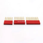 10pcs Pin Header 2.54MM 10MM Long Needle Female Pin Header Strip Stackable Header Connector 1*2/3/4/5/6/8/10/15P