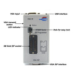 Original Newest RT809F ISP Programmer clip + 5 adapter socket for bios rt809 ICSP usb programmer universal nand tsop48