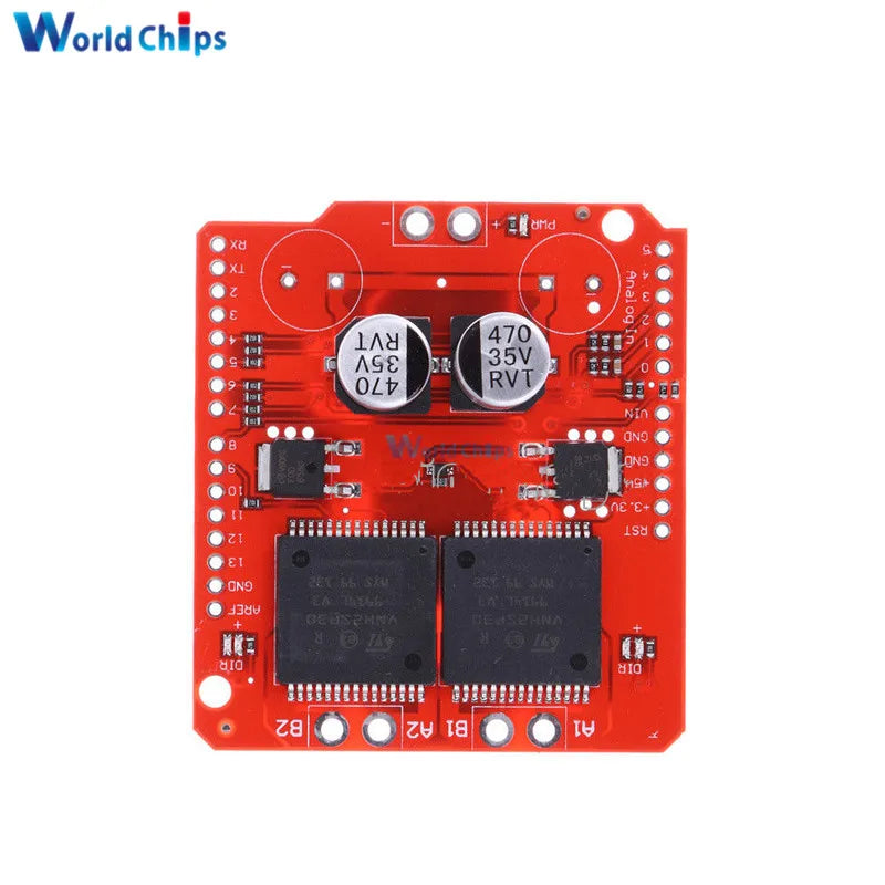 Dual VNH2SP30 Stepper Motor Driver Module 16V 30A Monster Moto Shield Replace L298N For Arduino