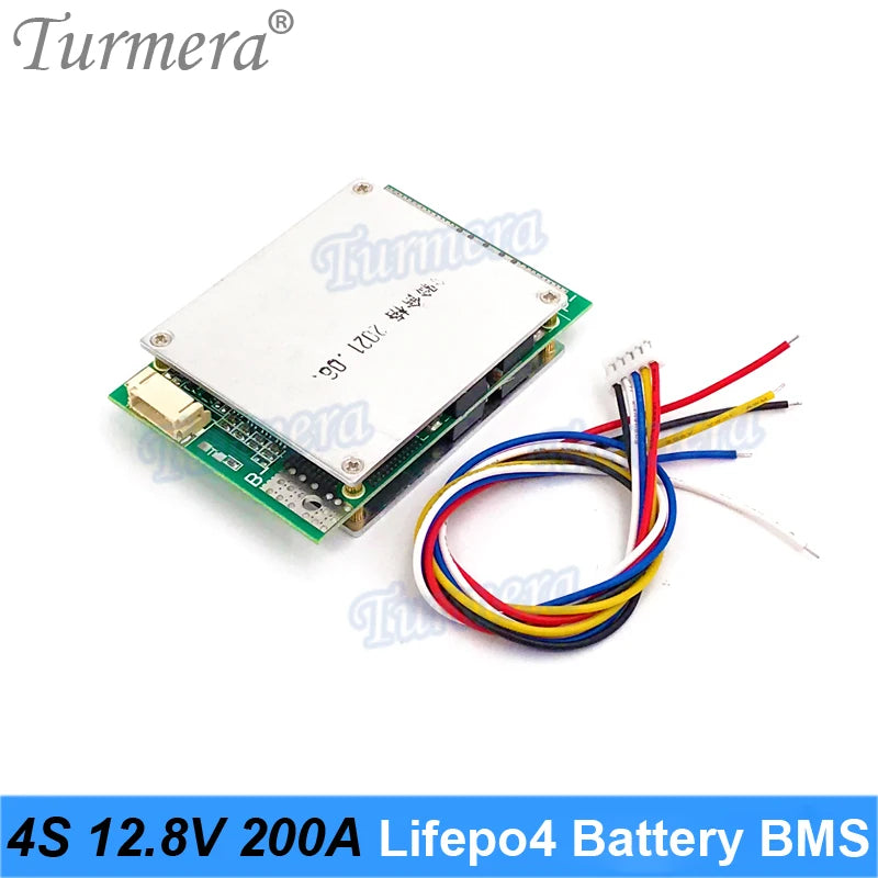 Turmera 4S 12.8V 280A Balance Lifepo4 Battery BMS Balance Protected Board for 3.2V 100Ah 200Ah 280Ah 320Ah Lifepo4 Batteries Use