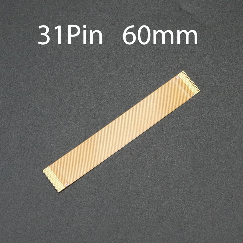 1pcs FPC Flexible Cable 13 21 23 25 27 31 33 39 45 51 Pin FFC FPC Flexible Flat Cable Pitch 0.3mm Same Direction Length 20-200mm