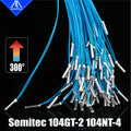 Mellow High Temperature ATC Semitec 104GT-2 104NT-4-R025H42G Thermistor Cartridge 104 for V6 Volcano Heater Block