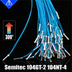 Mellow High Temperature ATC Semitec 104GT-2 104NT-4-R025H42G Thermistor Cartridge 104 for V6 Volcano Heater Block