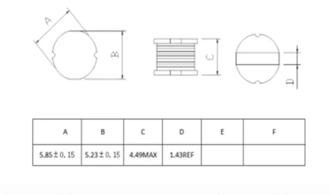 1000PCS Inductor CD54 Power Inductance SMD 2.2UH 3.3UH 4.7UH 6.8UH 10UH 15UH 22UH 33UH 47UH 68UH 100UH 150UH 220UH 330UH 470UH