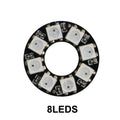 WS2812B 5050 RGB Led Digital Panel Light Matrix Flexible Screen  WS2812 Ring Individually Addressable Pixels DC5V