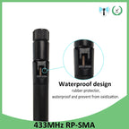 Eoth Wholesale 433MHz Antenna LORA 5dBi GSM 433 MHz Connector Rubber 433m LoRaWAN IOT SMA Male Female Extension Cord Pigtail