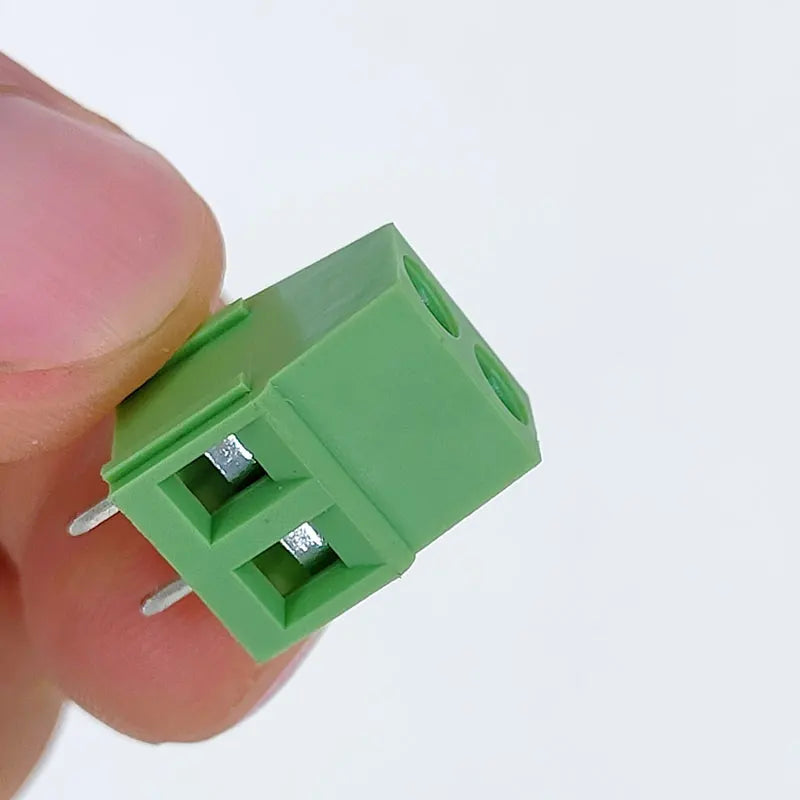 10PCS DG/KF128 5.0mm/5.08 PCB Screw Terminal Block Connector 2Pin Terminals 380V 10A